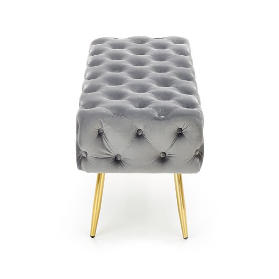 Banc ATHENA gris / doré (1p=1ks)
