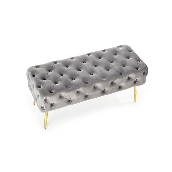 Banc ATHENA gris / doré (1p=1ks)