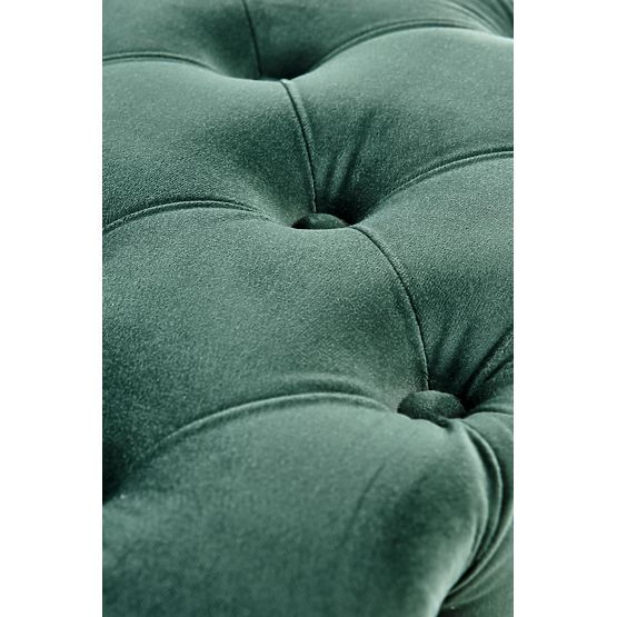 Banc ATHENA vert foncé / doré