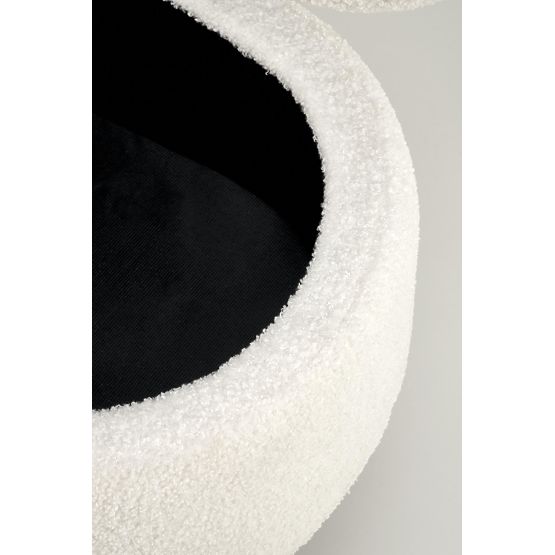 Banc AVEIRO avec espace de rangement, crème