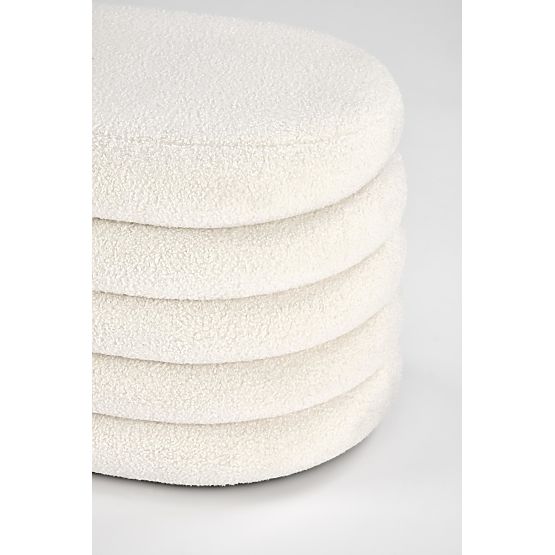 Banc BLISS avec espace de rangement, crème (1p=1 pièce)