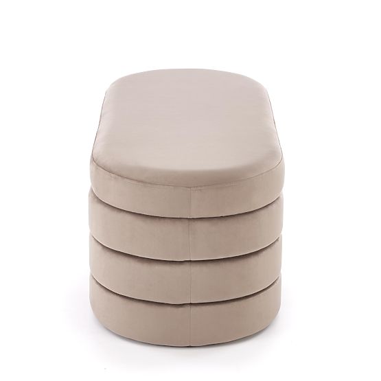 Banc CALPI avec espace de rangement, beige (1p=1pc)