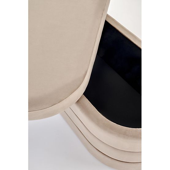 Banc CALPI avec espace de rangement, beige (1p=1pc)