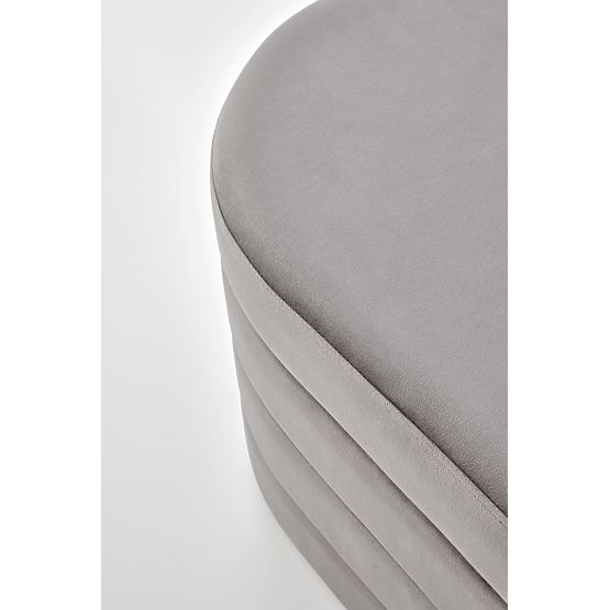 Banc CALPI avec espace de rangement, gris (1p=1ks)