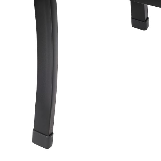 Banc de jardin avec dossier pour parc, terrasse, balcon, structure métallique