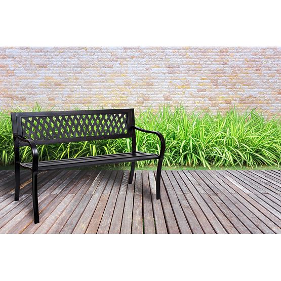 Banc de jardin en acier ROMBO