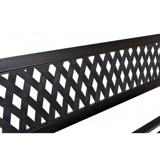 Banc de jardin en acier ROMBO