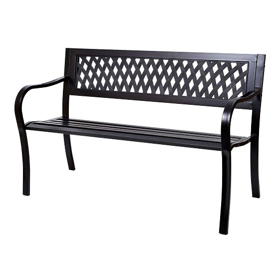 Banc de jardin en acier ROMBO