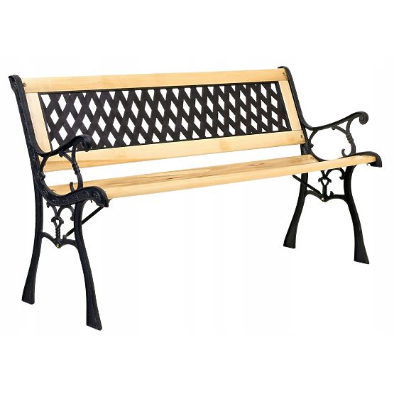 Banc de jardin en fonte KARO