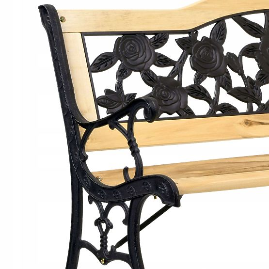 Banc de jardin en fonte ROSE