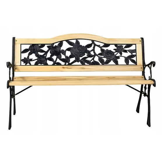 Banc de jardin en fonte ROSE