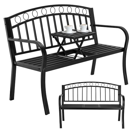 Banc de jardin en métal BANCO