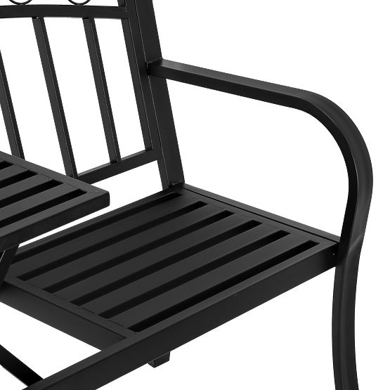 Banc de jardin en métal BANCO