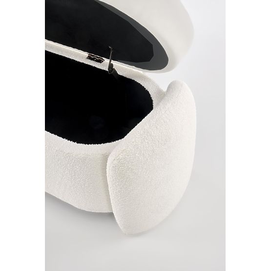 Banc FICARIA avec fonction de rangement crème (1P=1KS)