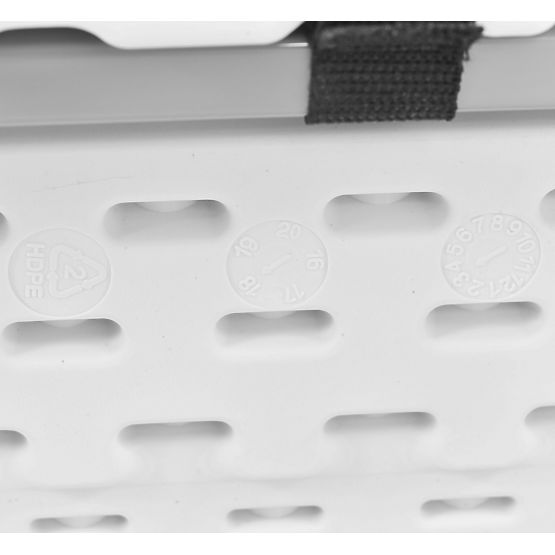 Banc pliant de restauration 180 cm blanc