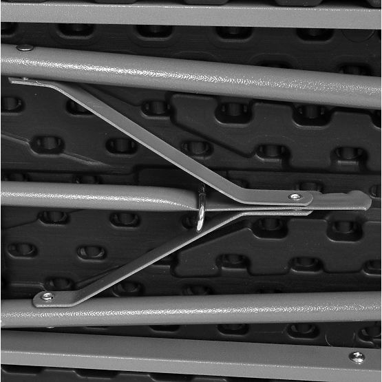 Banc pliant de restauration 180 cm noir