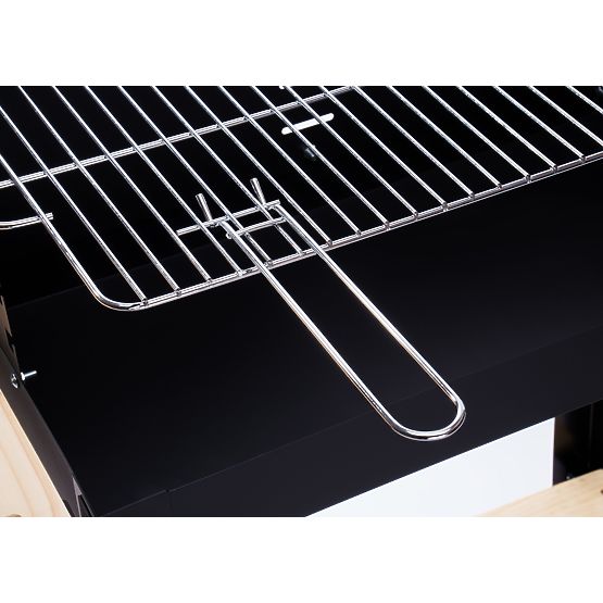 Barbecue au charbon d'angle PARIL sur roulettes