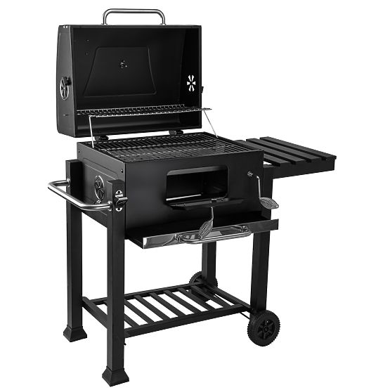 Barbecue au charbon de bois avec couvercle MEJOR