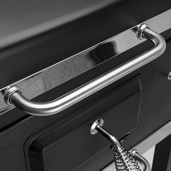 Barbecue au charbon de bois avec couvercle MEJOR