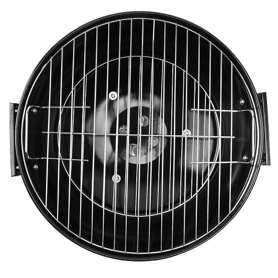 Barbecue au charbon de jardin RUND noir