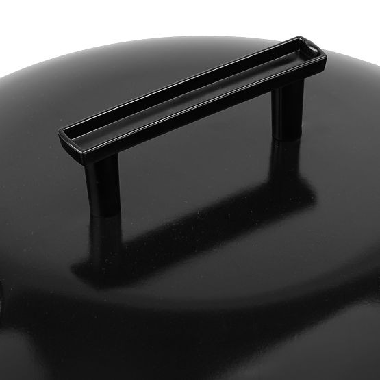 Barbecue au charbon de jardin RUND noir