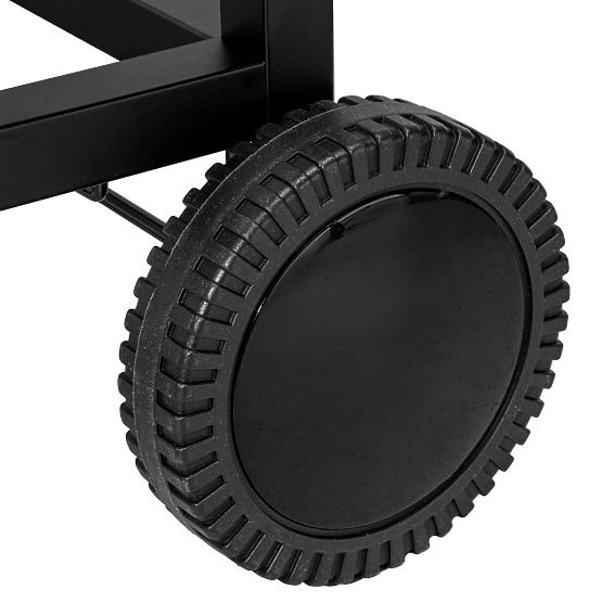 Barbecue à charbon de jardin en tonneau avec 2 grilles et tiroir à cendres