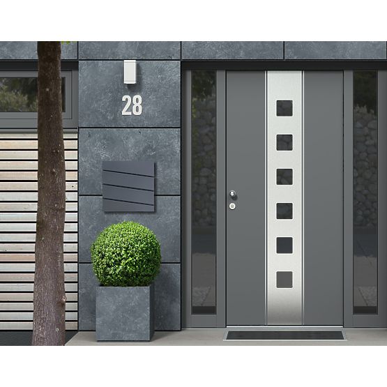 Boîte aux lettres anthracite