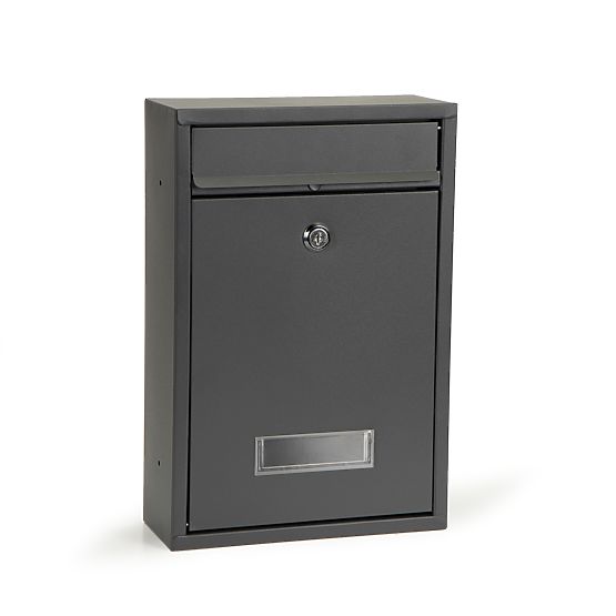 Boîte aux lettres en acier galvanisé