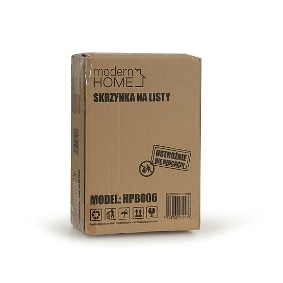 Boîte aux lettres en acier galvanisé