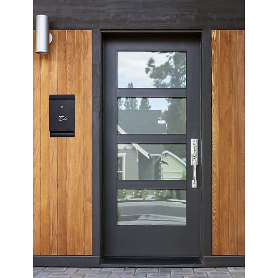 Boîte aux lettres Hadvar noire