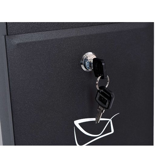 Boîte aux lettres Hadvar noire
