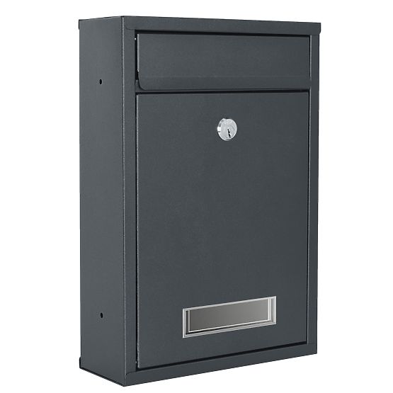 Boîte aux lettres pour courrier Gustav anthracite