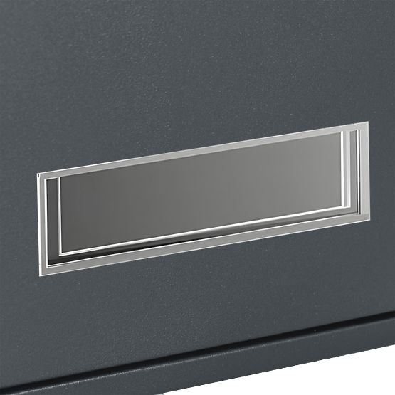 Boîte aux lettres pour courrier Gustav anthracite