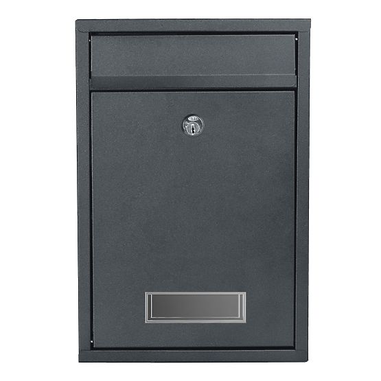 Boîte aux lettres pour courrier Gustav anthracite