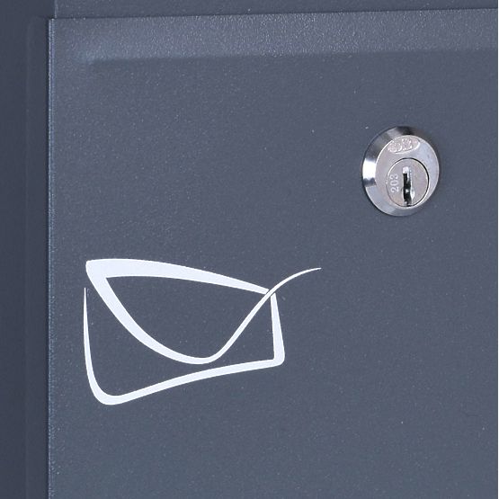 Boîte aux lettres pour courrier Odvin anthracite