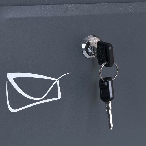 Boîte aux lettres pour courrier Odvin anthracite