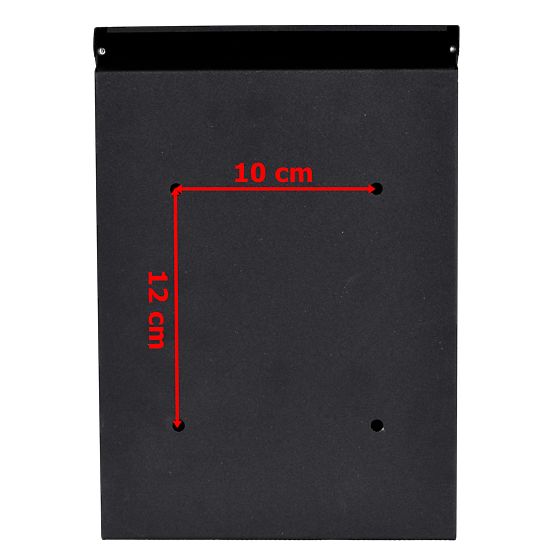 Boîte aux lettres pour courrier Odvin noire