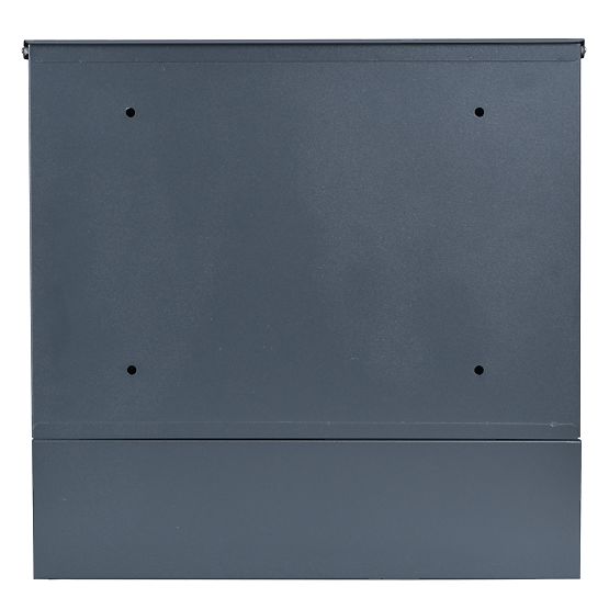 Boîte aux lettres Tove avec porte-journaux anthracite
