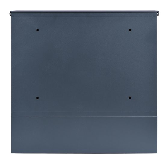 Boîte aux lettres Vidar anthracite avec inscriptions