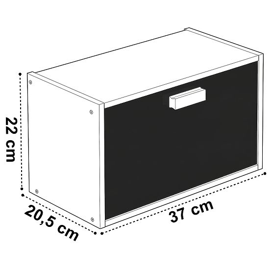 Boîte à pain en bambou CHARLES