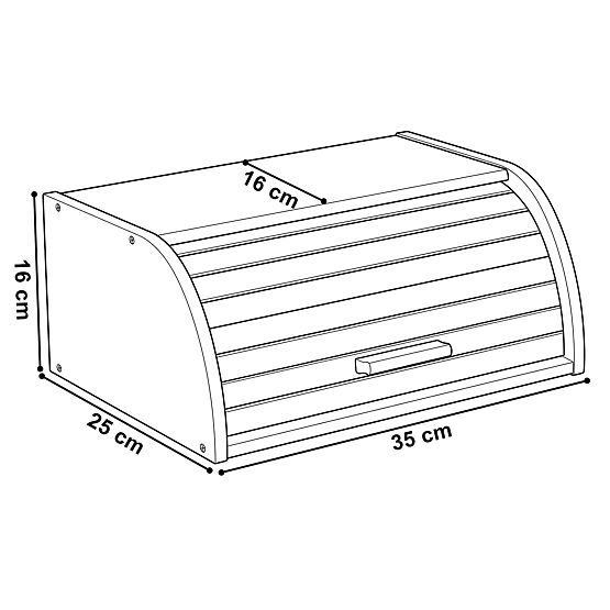 Boîte à pain en bambou GRANO
