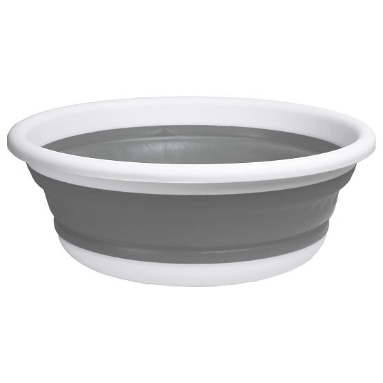 Bol rond 37 cm blanc-gris ELBA COMPACT 9 litres