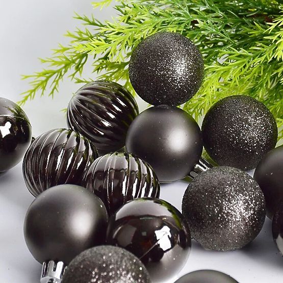 BOULES DE NOËL ARGENTÉES 36PCS 311433C