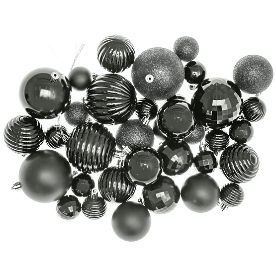 BOULES DE NOËL ARGENTÉES 36PCS 311433C