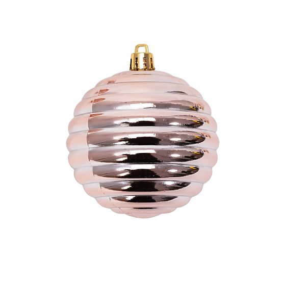 BOULES DE NOËL ROSE-DORÉES 36PCS 311433B