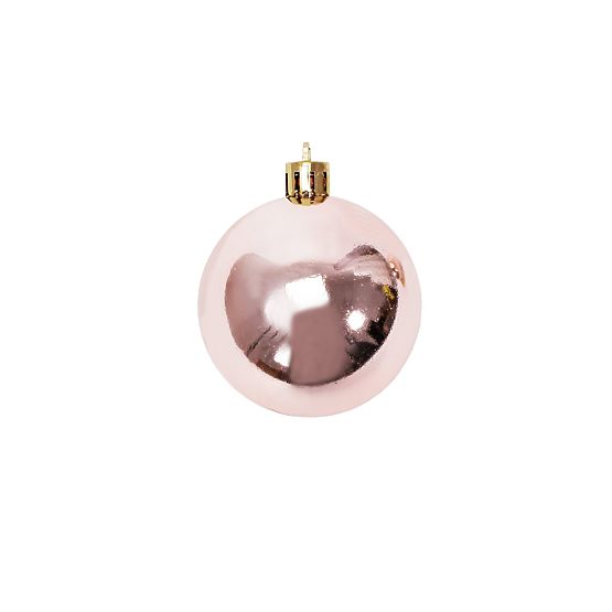 BOULES DE NOËL ROSE-DORÉES 36PCS 311433B