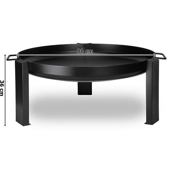 Brasero en acier 80 cm HOGAR