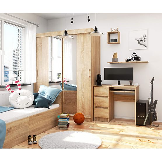 BUREAU A-6 CLP PK SONOMA GAUCHE