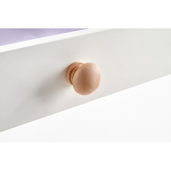 Bureau B34 - blanc/chêne sonoma