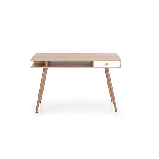 Bureau B34 - blanc/chêne sonoma